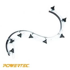 POWERTEC Flexible Curve Template -Cheap POWERTEC Store powertec router guides 71056 44 1000