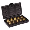 POWERTEC 11-Piece Brass Router Guide Bushing Set Pro Style Router Template Kit with Shank Bit Set and Lock Nuts -Cheap POWERTEC Store powertec router guides 71221 64 1000