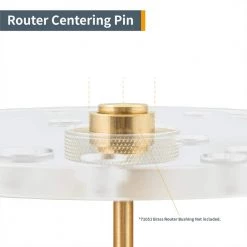 POWERTEC 6.5 in. Universal Router Plate 12 POWERTEC 6.5 in. Universal Router Plate -Cheap POWERTEC Store powertec router parts 71022 1f 1000