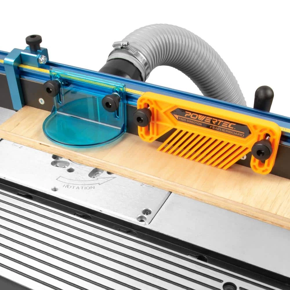 POWERTEC 3-3/8 in. Tall 24 in. L Deluxe Router Table Fence System 5 POWERTEC 3-3/8 in. Tall 24 in. L Deluxe Router Table Fence System - Image 3