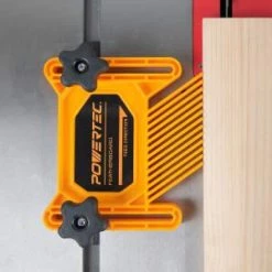 POWERTEC Dual Universal Featherboards for Multi-Functional Woodworking with Flex and Miter Lock System (2-Pack) -Cheap POWERTEC Store powertec saw accessories 71393 44 1000