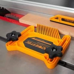 POWERTEC Dual Universal Featherboards for Multi-Functional Woodworking with Flex and Miter Lock System (2-Pack) -Cheap POWERTEC Store powertec saw accessories 71393 76 1000