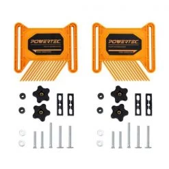 POWERTEC Dual Universal Featherboards for Multi-Functional Woodworking with Flex and Miter Lock System (2-Pack) -Cheap POWERTEC Store powertec saw accessories 71393 c3 1000