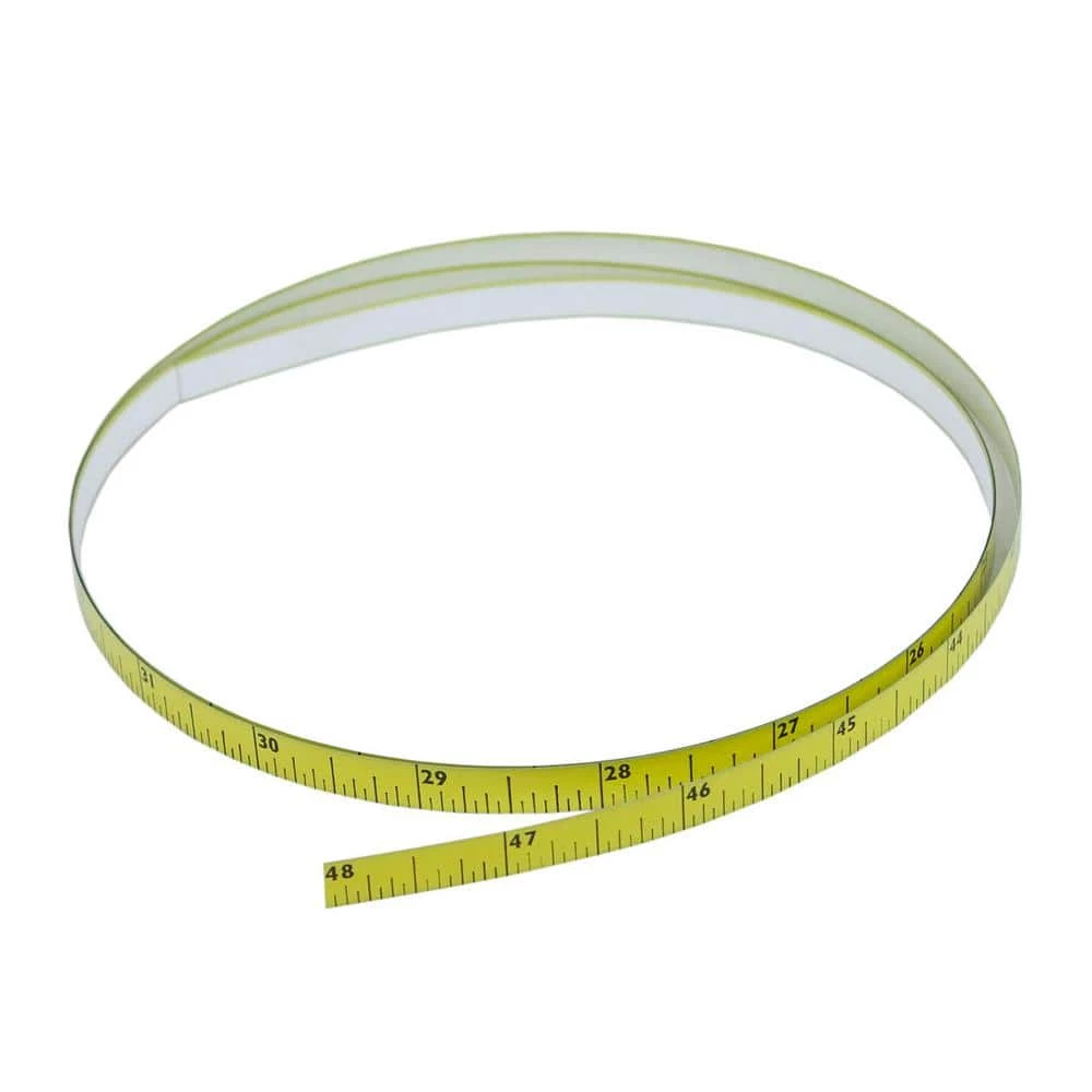 POWERTEC 4 ft. L x 5/16 in. W x 1/128 in. Thick Right to Left Self-Adhering Tape Measure 3 POWERTEC 4 ft. L x 5/16 in. W x 1/128 in. Thick Right to Left Self-Adhering Tape Measure