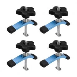 POWERTEC 5-1/2 in. L x 1-1/8 in. W T-Track Hold Down Clamps (Set of 4) -Cheap POWERTEC Store powertec saw tracks 71168 p2 1f 1000
