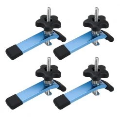 POWERTEC 5-1/2 in. L x 1-1/8 in. W T-Track Hold Down Clamps (Set of 4)