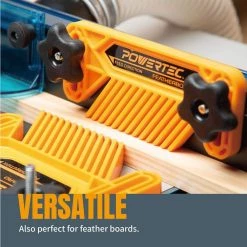 POWERTEC Universal T-Track Kit with 48 in. T-Track and Hardware kit (16-Piece) -Cheap POWERTEC Store powertec saw tracks 71170 44 1000