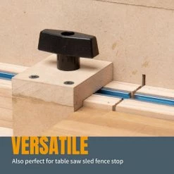 POWERTEC Universal T-Track Kit with 48 in. T-Track and Hardware kit (16-Piece) -Cheap POWERTEC Store powertec saw tracks 71170 fa 1000