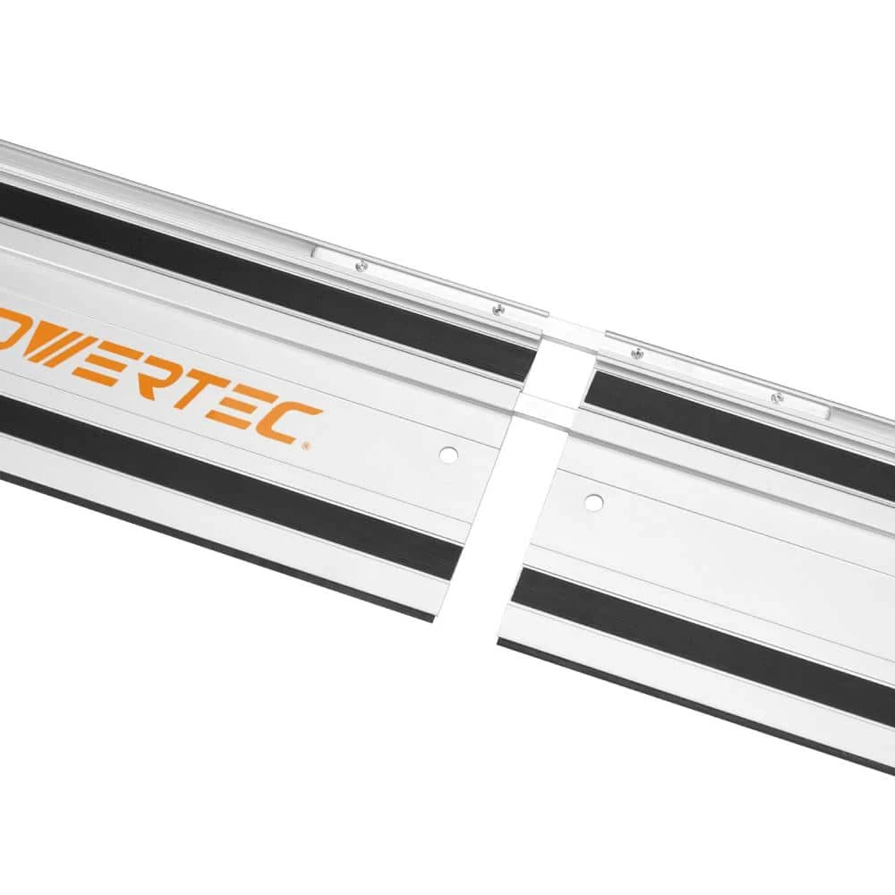 POWERTEC 55 in. Track Saw Guide Rail with Connector for Makita or Festool Track Saw (2-Pack) 6 POWERTEC 55 in. Track Saw Guide Rail with Connector for Makita or Festool Track Saw (2-Pack) - Image 4