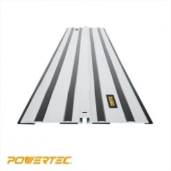 POWERTEC 55 in. Extruded Aluminum Track for DeWalt TrackSaw Replacement, DeWalt Track Rail Woodworking Tool -Cheap POWERTEC Store powertec saw tracks 71388 1f 1000