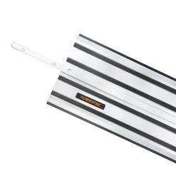 POWERTEC 55 in. Aluminum Extruded Guide Rail Joining Set Compatible with DeWalt Track Saws -Cheap POWERTEC Store powertec saw tracks 71505 44 1000