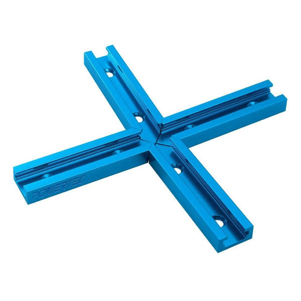 POWERTEC T-Track Intersection Kit 3 POWERTEC T-Track Intersection Kit