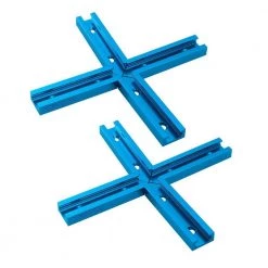 POWERTEC T Track Intersection Kit (2-PacK)