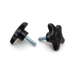 POWERTEC 1/4 in.-20, 5-Star Stud Knob (5-Pack) -Cheap POWERTEC Store powertec saw tracks qnb3006 4f 1000