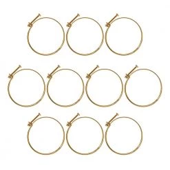 POWERTEC 4 in. Double Wire Hose Clamp (10-Pack)