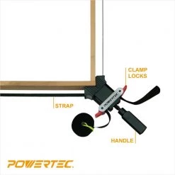 POWERTEC Band Clamp with Quick-Release Levers 10 POWERTEC Band Clamp with Quick-Release Levers -Cheap POWERTEC Store powertec specialty hand tools 71017 4f 1000