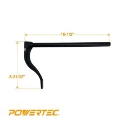 POWERTEC 16.5 in. x 9 in. Bench Holdfast 10 POWERTEC 16.5 in. x 9 in. Bench Holdfast -Cheap POWERTEC Store powertec specialty hand tools 71096 4f 1000