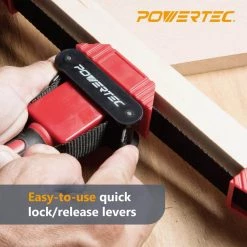 POWERTEC Deluxe Polygon Clamp with Quick-Release Lever -Cheap POWERTEC Store powertec specialty hand tools 71122 1f 1000
