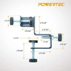 POWERTEC Drawer Front Installation Clamps Cabinet Hardware Jig Drawer Jig For Easy and Fast Drawer Front Panel Installation -Cheap POWERTEC Store powertec specialty hand tools 71181 1f 1000