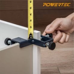 POWERTEC Drawer Front Installation Clamps Cabinet Hardware Jig Drawer Jig For Easy and Fast Drawer Front Panel Installation -Cheap POWERTEC Store powertec specialty hand tools 71181 76 1000
