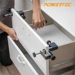 POWERTEC Drawer Front Installation Clamps Cabinet Hardware Jig Drawer Jig For Easy and Fast Drawer Front Panel Installation -Cheap POWERTEC Store powertec specialty hand tools 71181 fa 1000