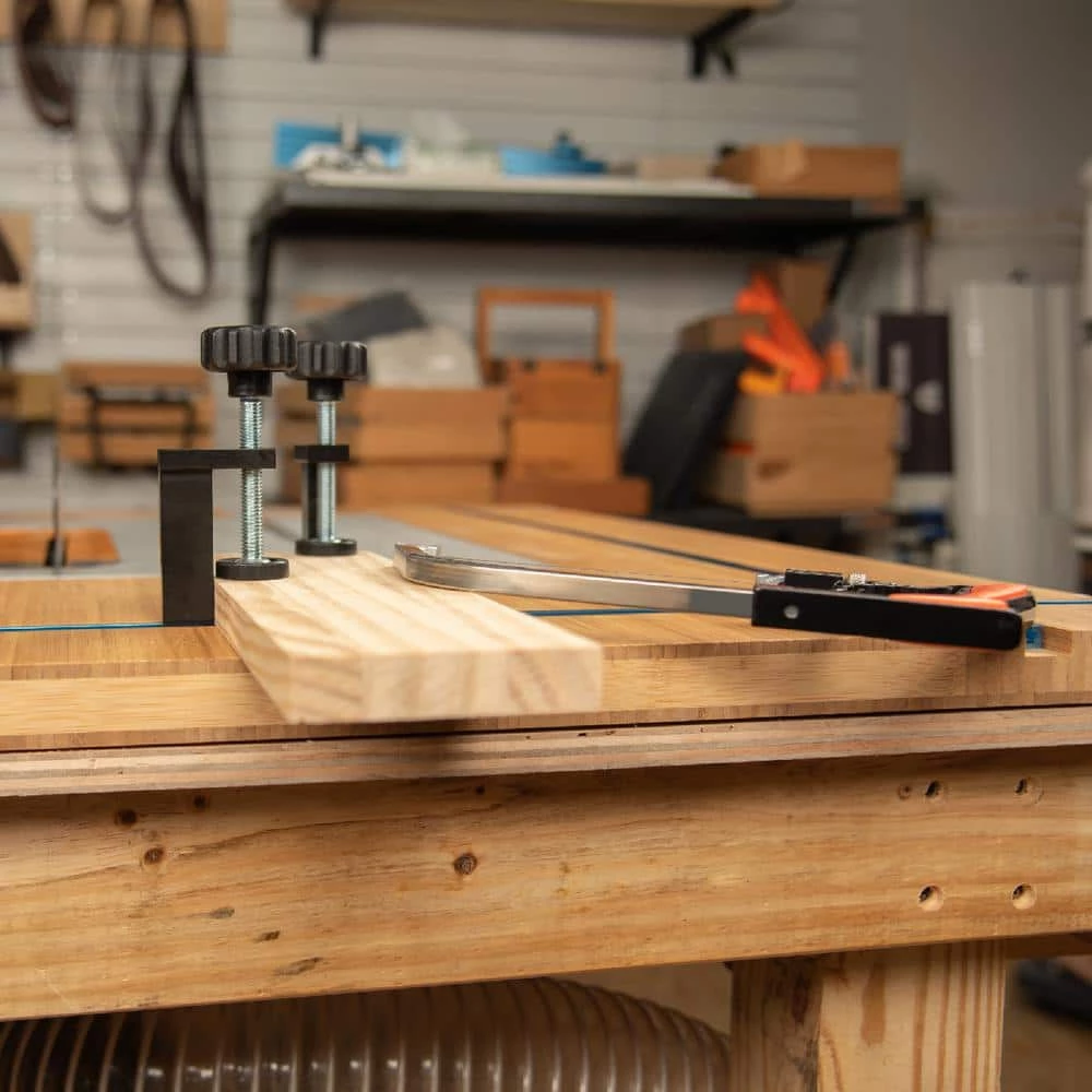 POWERTEC T-Track Clamp Vice Hold Down Clamps for T-Tracks Accepting 5/16 in. or Larger Hex Head Bolts (2-Pack) 5 POWERTEC T-Track Clamp Vice Hold Down Clamps for T-Tracks Accepting 5/16 in. or Larger Hex Head Bolts (2-Pack) - Image 3