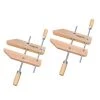 POWERTEC 10 in. Wooden Handscrew Clamp Hand Screw Clamps for Woodworking (2-Pack) 2 POWERTEC 10 in. Wooden Handscrew Clamp Hand Screw Clamps for Woodworking (2-Pack) -Cheap POWERTEC Store powertec specialty hand tools 71524 64 1000
