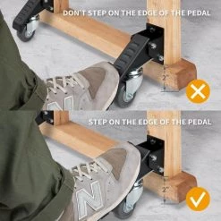 POWERTEC Workbench Casters with Quick-Release Workbench Caster Plates (4-Sets) -Cheap POWERTEC Store powertec specialty power tool accessories 17002 fa 1000