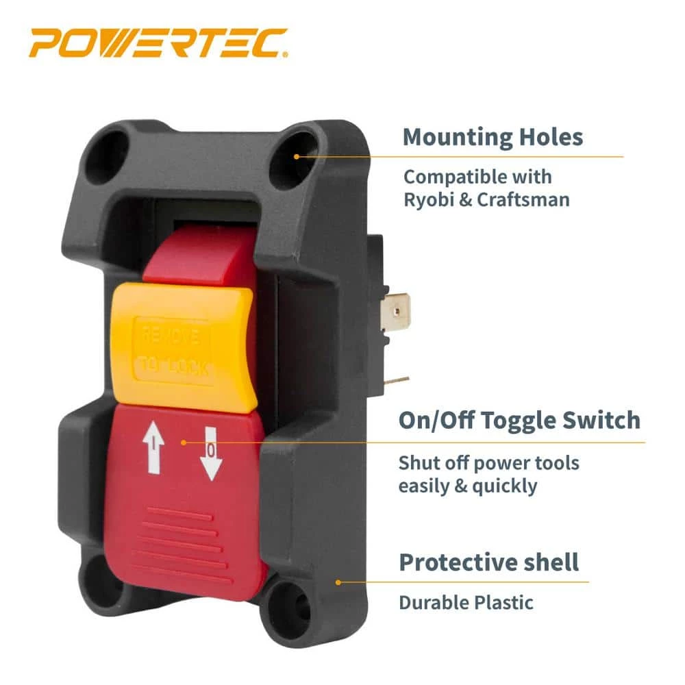 POWERTEC Safety Locking Switch 5 POWERTEC Safety Locking Switch - Image 3