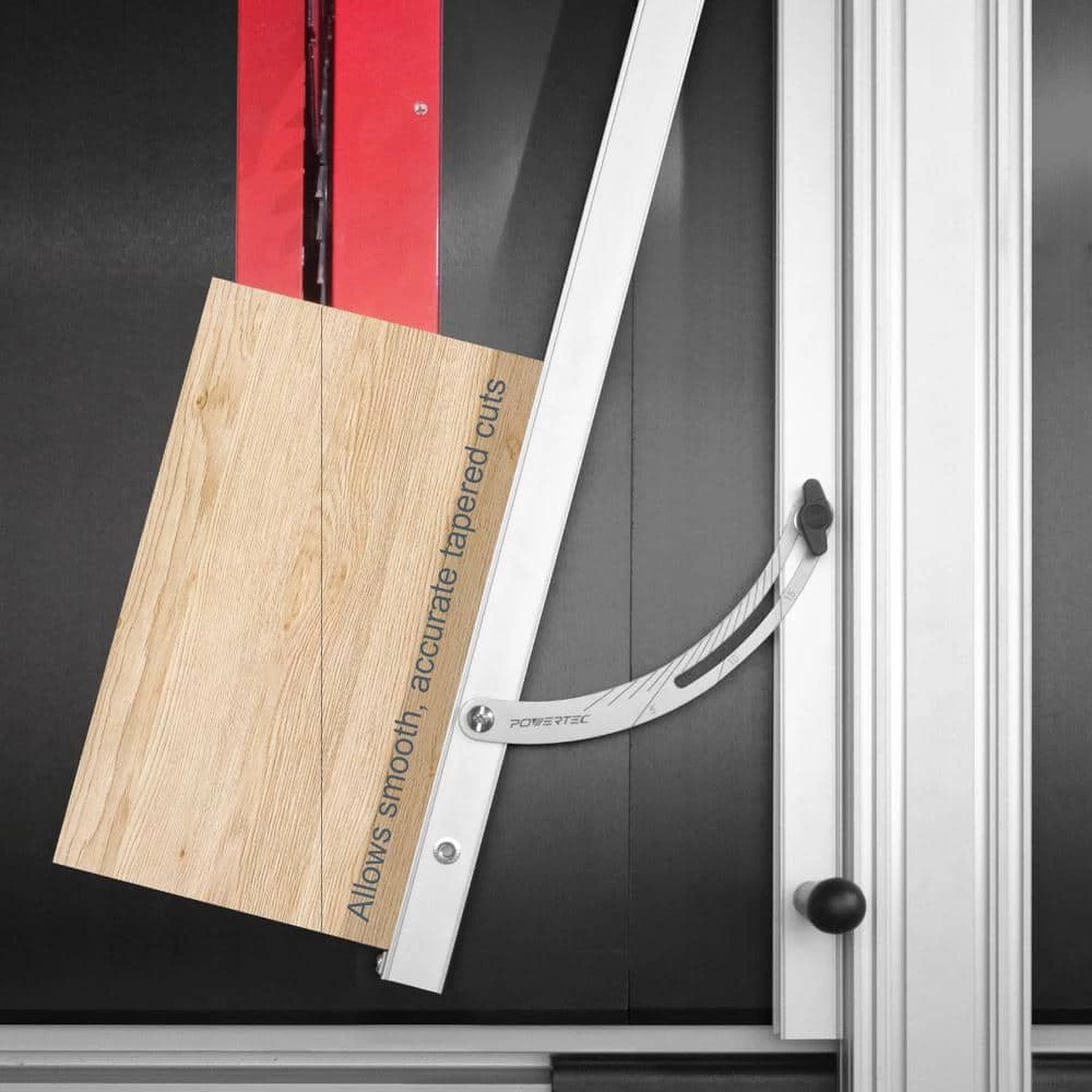 POWERTEC Table Saw Taper Jig 11 POWERTEC Table Saw Taper Jig - Image 9