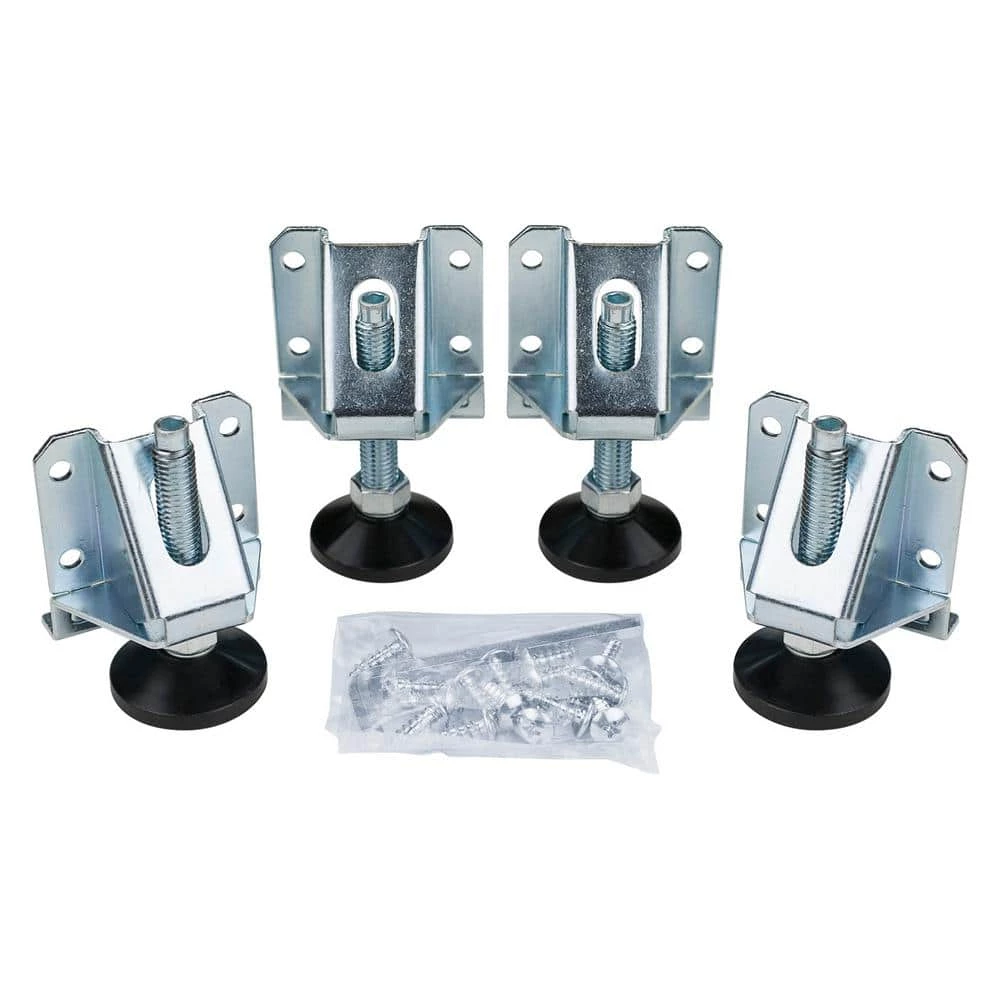 POWERTEC Heavy-Duty Leveler Legs with Lock Nuts (4-Pack) 5 POWERTEC Heavy-Duty Leveler Legs with Lock Nuts (4-Pack) - Image 3