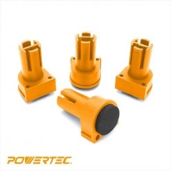 POWERTEC Deluxe Bench Dog Non Marring Durable Nylon with Grommet Bench Brake Inserts for 3/4 in. Dog Holes (8-Pack) -Cheap POWERTEC Store powertec specialty power tool accessories 71500 1f 1000