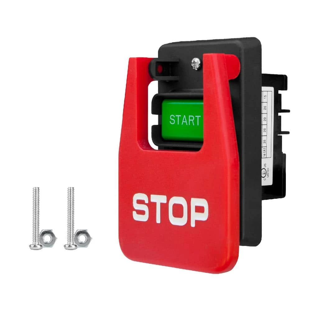 POWERTEC 110-Volt/220-Volt Paddle Switch with Single Gang Box Screws Installation Hardware Kit 3 POWERTEC 110-Volt/220-Volt Paddle Switch with Single Gang Box Screws Installation Hardware Kit