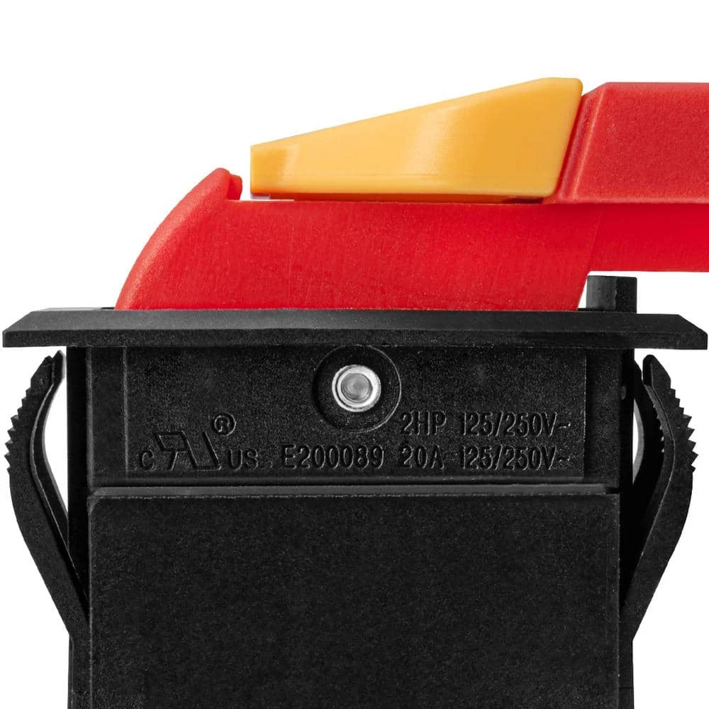 POWERTEC Safety Paddle Switch - Dual Voltage 125/250v Smart Switch for Table Saw and Power Tool Safe Guard 6 POWERTEC Safety Paddle Switch - Dual Voltage 125/250v Smart Switch for Table Saw and Power Tool Safe Guard - Image 4