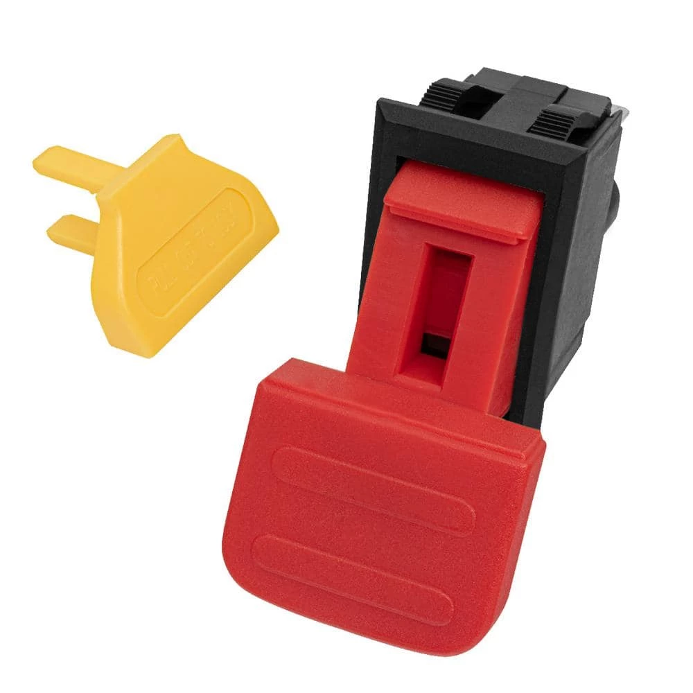 POWERTEC Safety Paddle Switch - Dual Voltage 125/250v Smart Switch for Table Saw and Power Tool Safe Guard 4 POWERTEC Safety Paddle Switch - Dual Voltage 125/250v Smart Switch for Table Saw and Power Tool Safe Guard - Image 2
