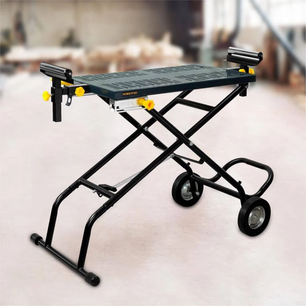 POWERTEC Universal Mounting Deluxe Rolling Stand 4 POWERTEC Universal Mounting Deluxe Rolling Stand - Image 2