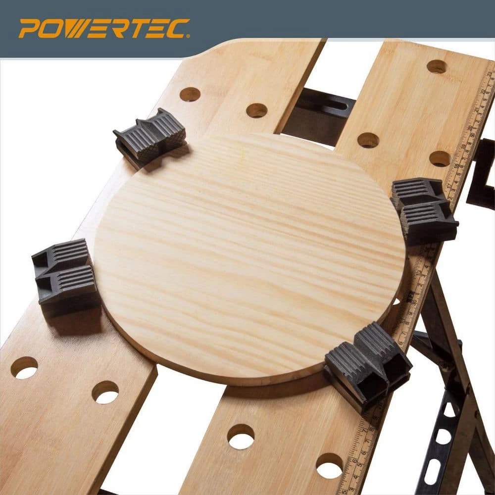 POWERTEC Workbench with Bamboo Top 5 POWERTEC Workbench with Bamboo Top - Image 3