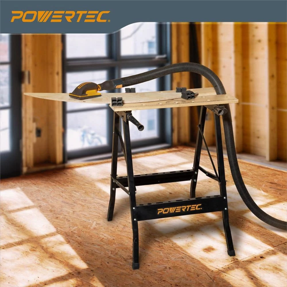 POWERTEC Workbench with Bamboo Top 4 POWERTEC Workbench with Bamboo Top - Image 2