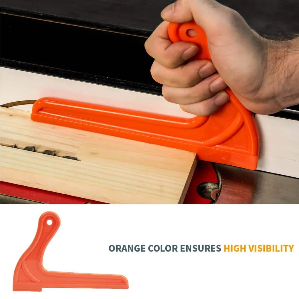 POWERTEC Plastic Safety Push Block and Stick Set (5-Piece) 6 POWERTEC Plastic Safety Push Block and Stick Set (5-Piece) - Image 4