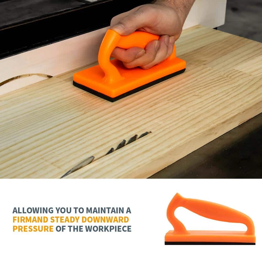 POWERTEC Plastic Safety Push Block and Stick Set (5-Piece) 8 POWERTEC Plastic Safety Push Block and Stick Set (5-Piece) - Image 6