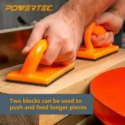 POWERTEC Straight Handle Push Block -Cheap POWERTEC Store powertec workbench accessories 71031 4f 1000